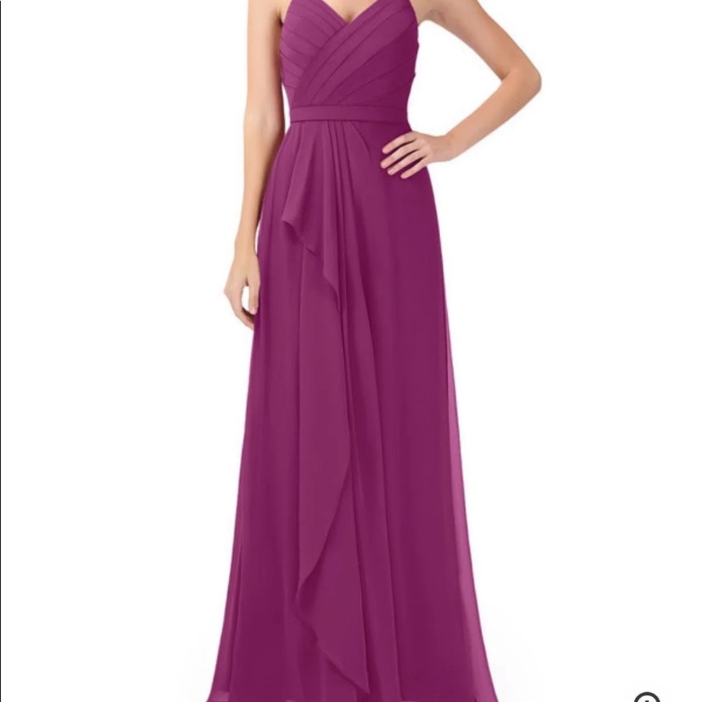 Azazie orchid bridesmaid dress